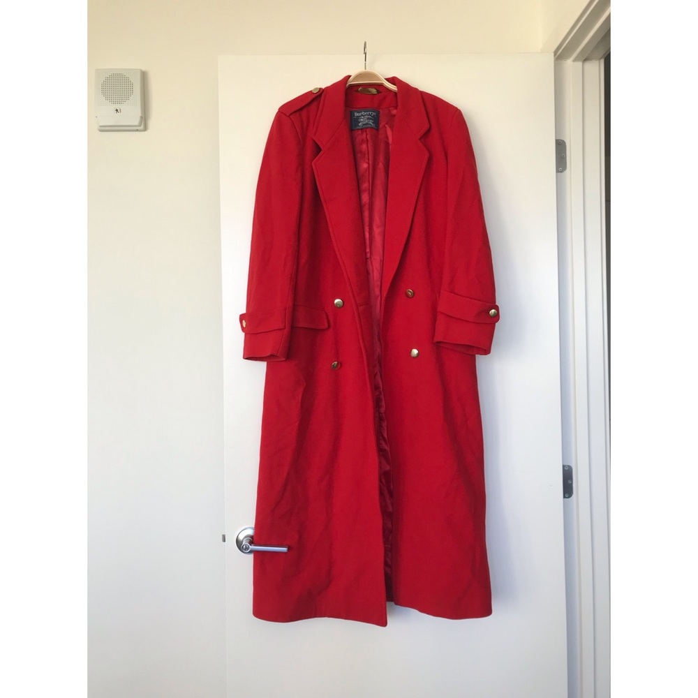 Vintage Burberry Overcoat